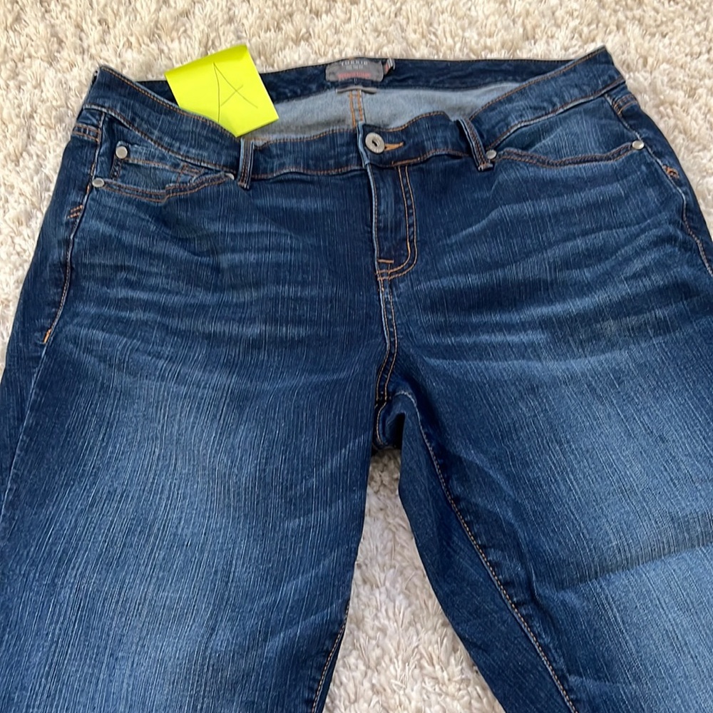 (A) Torrid Jeans size 18R